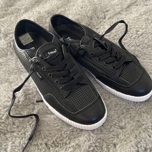 Feiyue Fe Lo Plain Leather Black sneakers F20047W